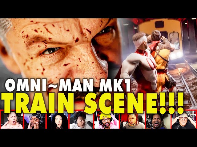 Gamers Reaction To Seeing The Omni-Man Train Scene On Mortal Kombat 1 | Mixed Reactions