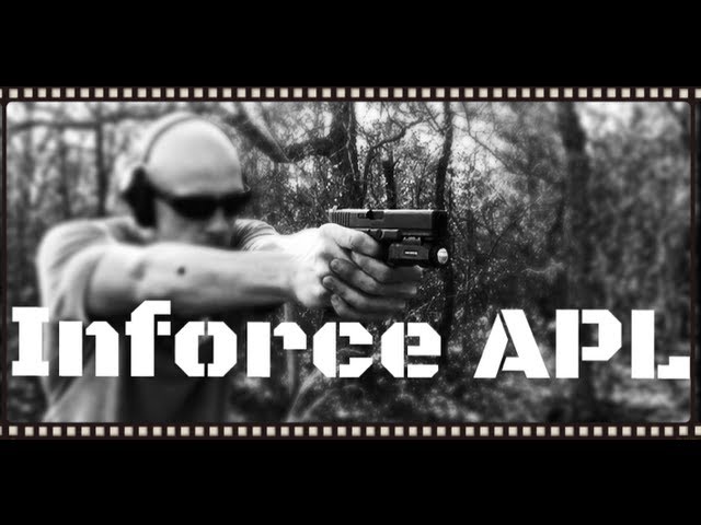 Inforce APL (Auto Pistol Light) 200 Lumen Weapon Light Review (HD)