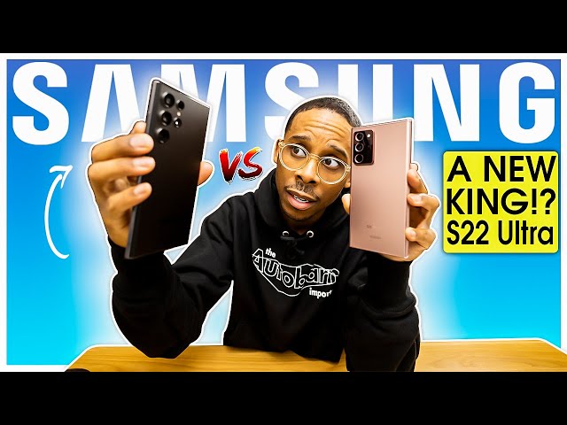WHICH ONE!? Galaxy S22 Ultra vs Note 20 Ultra - The Better Note!?