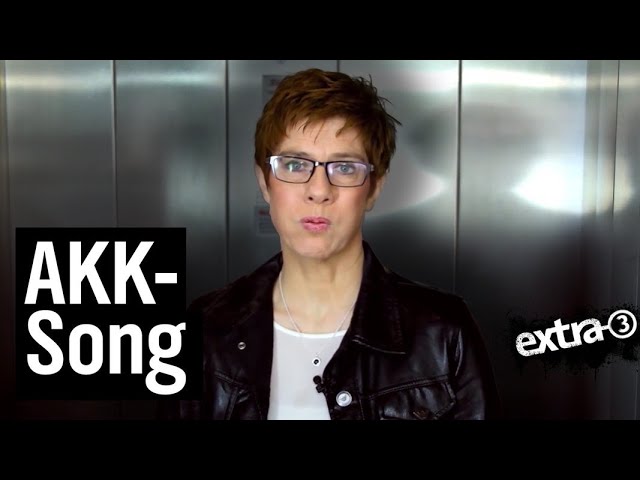Song für Annegret Kramp-Karrenbauer  | extra 3 | NDR