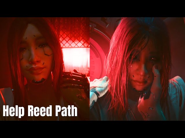 Cyberpunk 2077 Phantom Liberty - Help Reed ENDING - All Choices and Outcomes