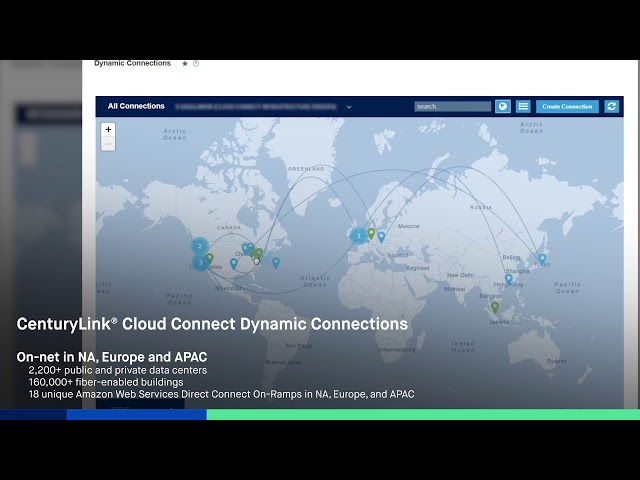 CenturyLink Cloud Connect Dynamic Connections - Experience Real-Time Network Provisioning