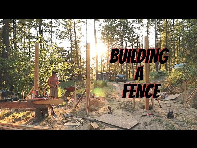 Building A Fence With Milled Wood | Woodmizer LT10