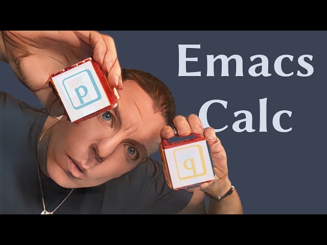 How to assign values to variables in Emacs GNU Calc