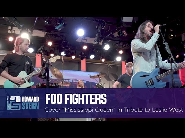 Foo Fighters Cover “Mississippi Queen” Live on the Stern Show