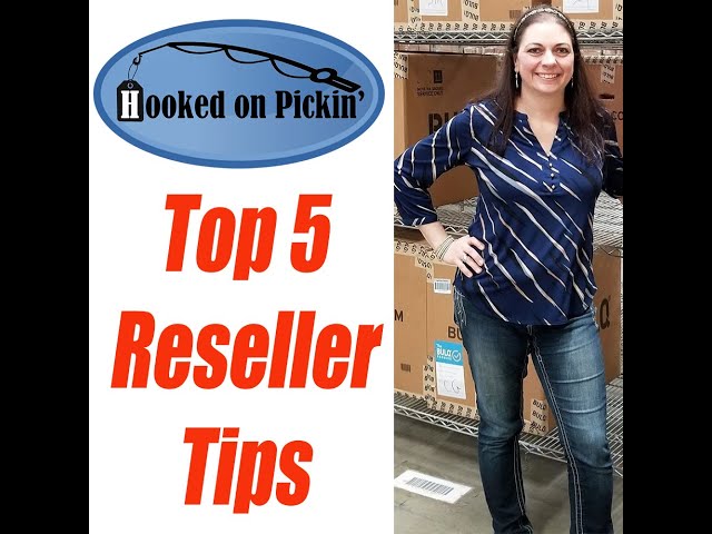 Top 5 Re-Seller Tips - Hooked on Pickin' - How to streamline your online business!