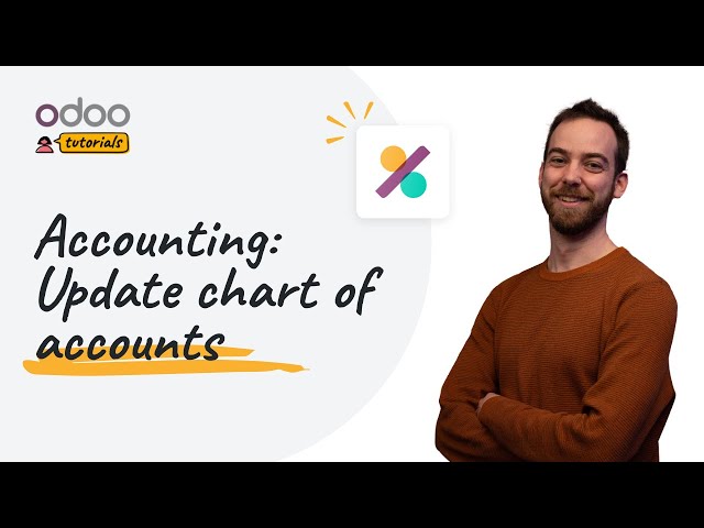 Update your chart of accounts | Odoo Accounting