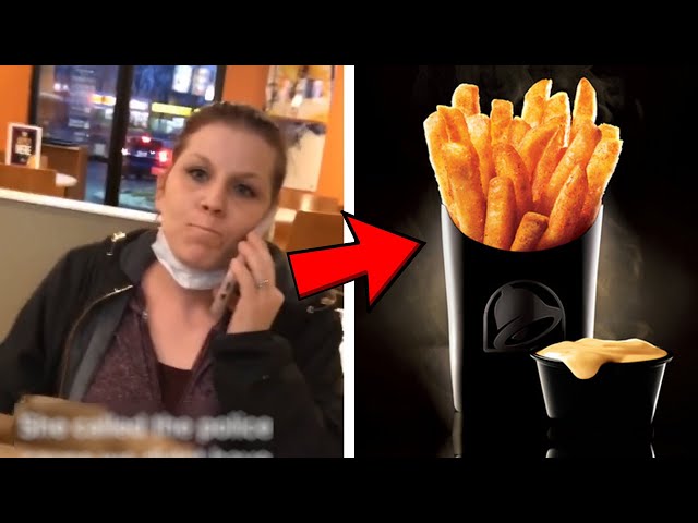 Karen CALLS POLICE over NO Nacho Fries! (MUST WATCH)