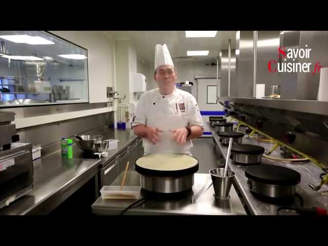 La recette des crêpes par un maître-crêpier - HD - Savoir Cuisiner