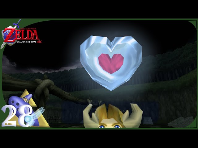 Die Letzten Herzteile! The Legend of Zelda: Ocarina of Time 4K Part 28