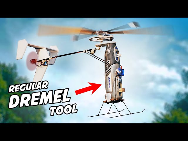 Teaching a Dremel Tool to Helicopter