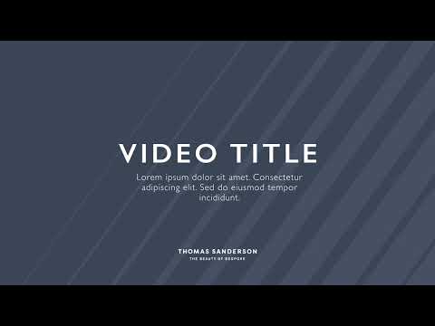 Video Brand Guidelines
