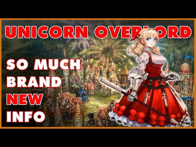Unicorn Overlord | ALL New Info and GAMEPLAY Revealed + Discussed
