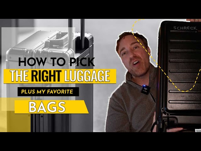 How to pick the BEST luggage for Travel : Plus the Best Carry on Luggage, Check In Bag, and Backpack