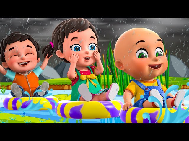 Pani Barsa Chham Chham Chham - पानी बरसा छम छम छम | Hindi Rhymes collection for Children |Jugnu Kids