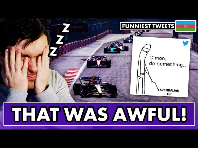 The Funniest Tweets from the 2023 Azerbaijan Grand Prix