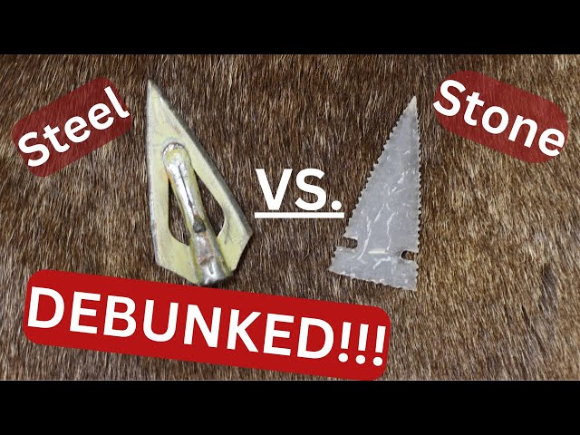 Stone Points VS Steel Points. Myths DEBUNKED