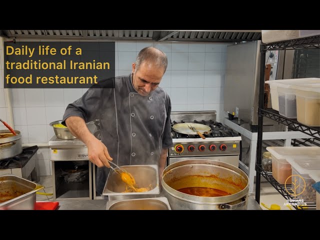 Daily life of a traditional Iranian food restaurantزندگی روزمره یک رستوران غذای سنتی ایرانی