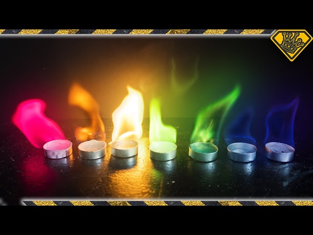 DIY Rainbow Fire! The TKOR Guide On How To Make Colored Flame Easy! Rainbow Fire31.7