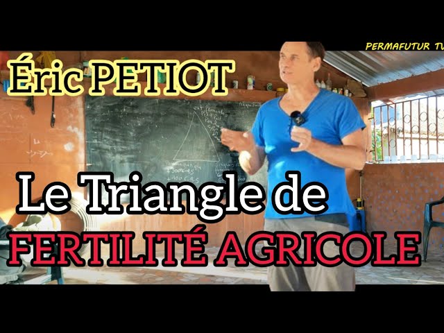 Éric PETIOT : Le triangle de FERTILITÉ AGRICOLE pour RESTAURER la Terre 🌱 #agroecologie
