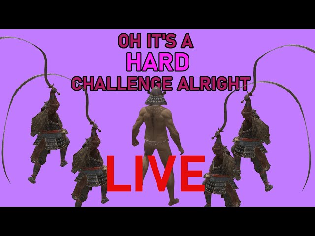 LIVE - Elden Ring whips only - Worst weapon class BY FAR - PART 4 - The End!