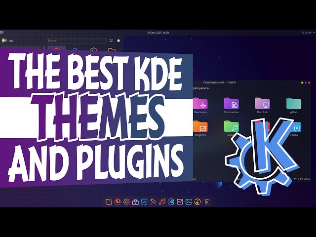 The Best KDE Themes and Plugins!