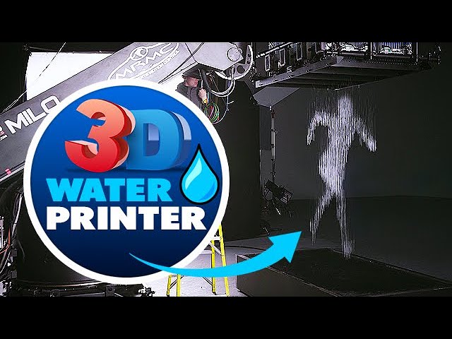 3D Motion Capture Water Printer
