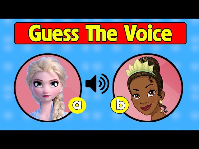 Uess The DISNEY PRINCESS By Her VOICE| Guess The Voice of Your Favorite DISNEY Character
