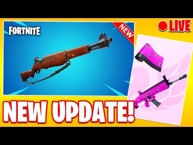 Fortnite NEW GUN! "Infantry Rifle" Update Coming Soon! (Fortnite Battle Royale)