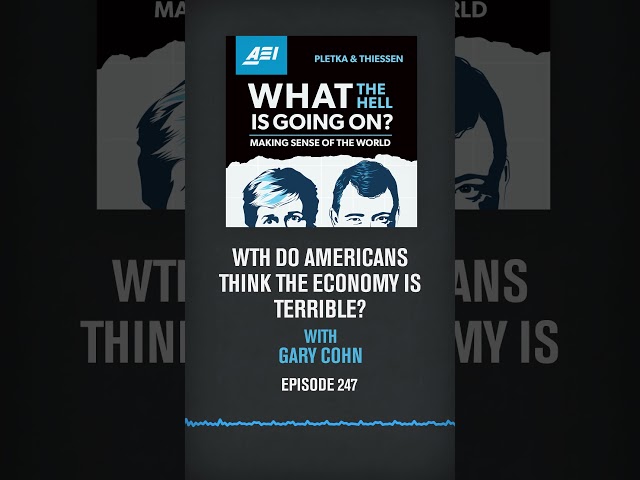 Do Americans think the economy is terrible?