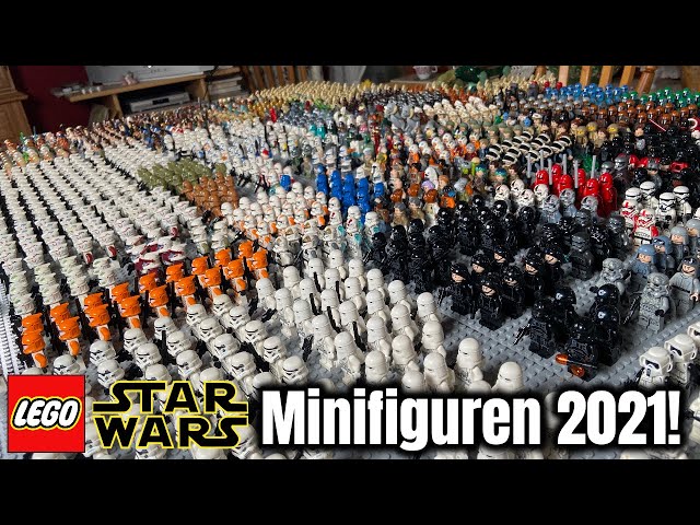 Meine [neue & größere] LEGO Star Wars 2021 Minifiguren Armee!