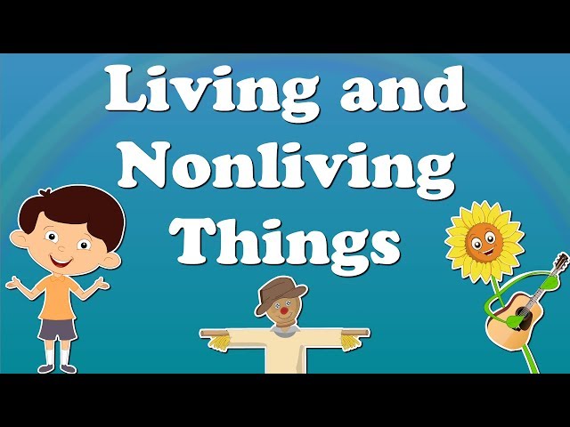 Living and Nonliving Things | #aumsum #kids #science #education #children