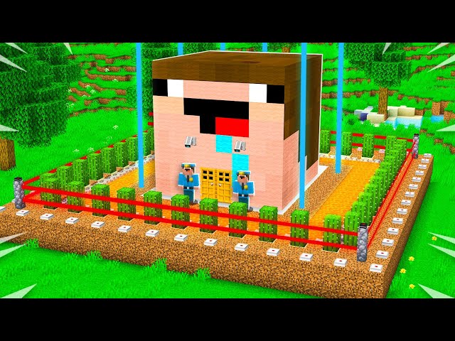 Never Break into Noob1234's Impossible Minecraft House!