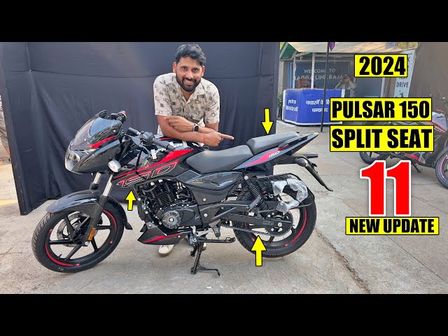 New Bajaj Pulsar 150 "TWIN Disc" 2024 model Launch Price mileage Features Full Review