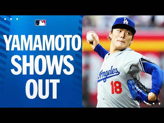 Yoshinobu Yamamoto delivers 6 SHUTOUT innings for the Dodgers!