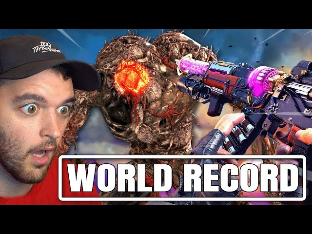 THE NEW WORLD RECORD "Cold War Zombies" EASTER EGG SPEEDRUN WILL BLOW YOUR MIND!!!