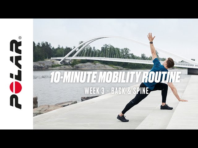 10-Minute Spine Mobility Routine (At Home, Full Body, Follow Along) | Polar Workout