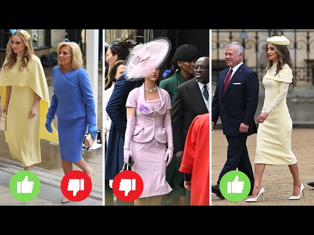 Royal Tops & Flops: outfits at King Charles III Coronation 👑👗🇬🇧