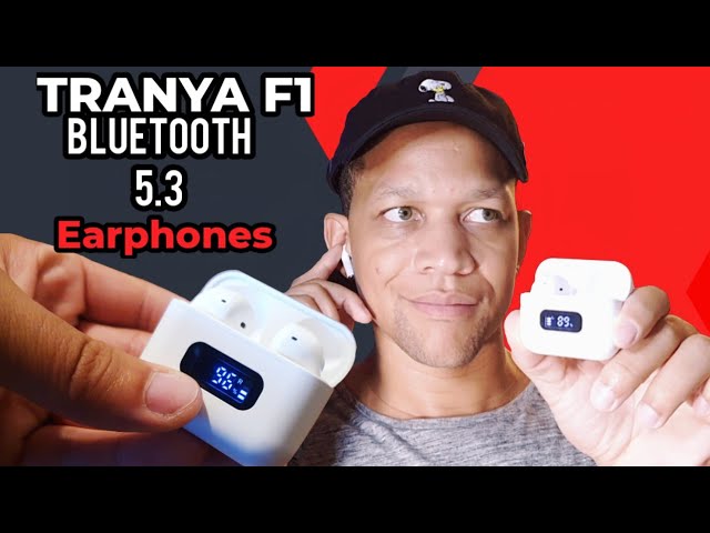 Tranya F1 Wireless Earbuds: Bluetooth 5.3 True TWS earphones : $15 dollars