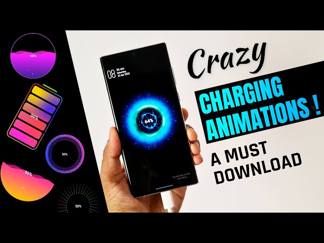 Get these beautiful battery charging animations on samsung or any android phones !