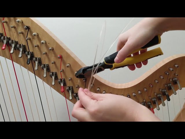 How To Change A Harp String