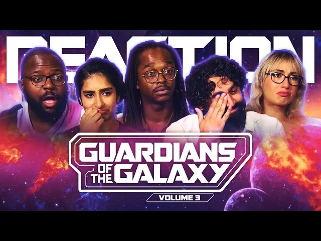 Guardians of the Galaxy Volume 3 - Group Reaction