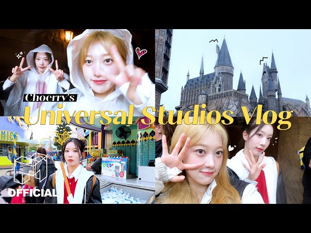 Choerry's Universal Studios VLOG With Lip Unnie | EN | Choerry Vlog