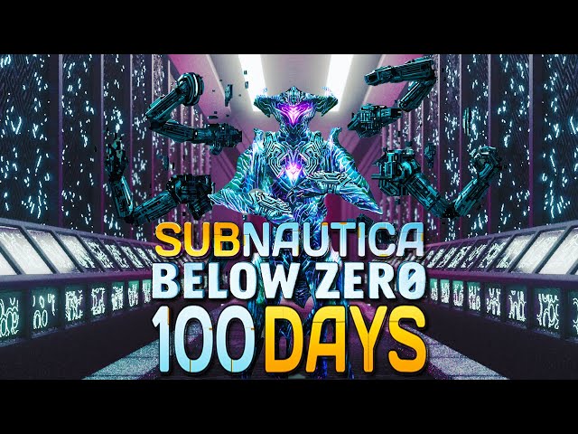I Survived 100 Days with an ALIEN in Subnautica: Below Zero