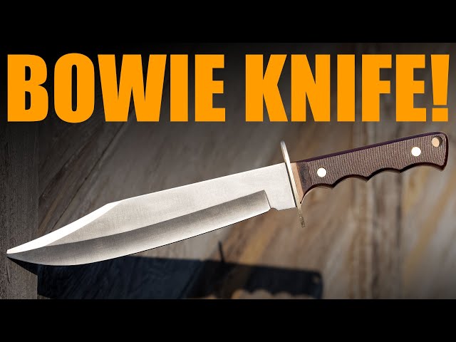 Most Dangerous Knife In America! Bowie Knife and Everything You Need To Know About It.
