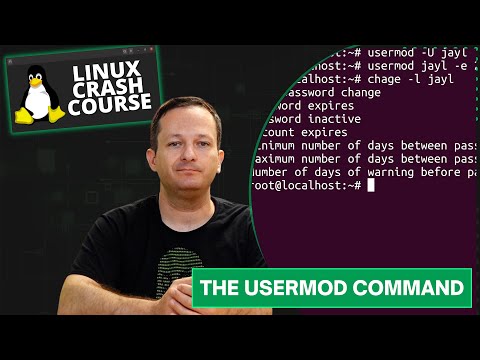 Linux Crash Course - usermod