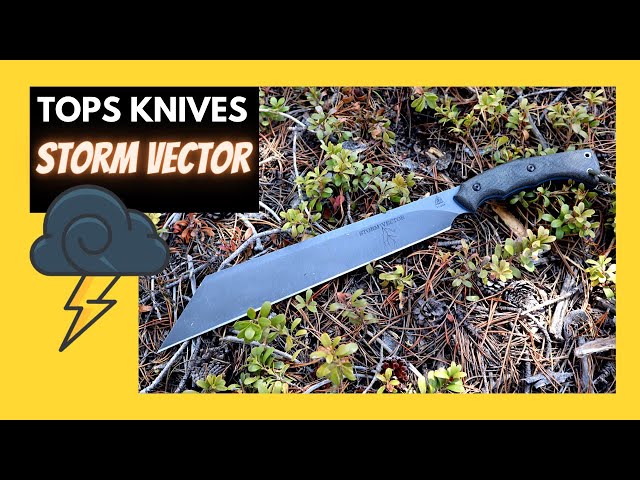 Storm Vector Viking Machete by TOPS KNIVES