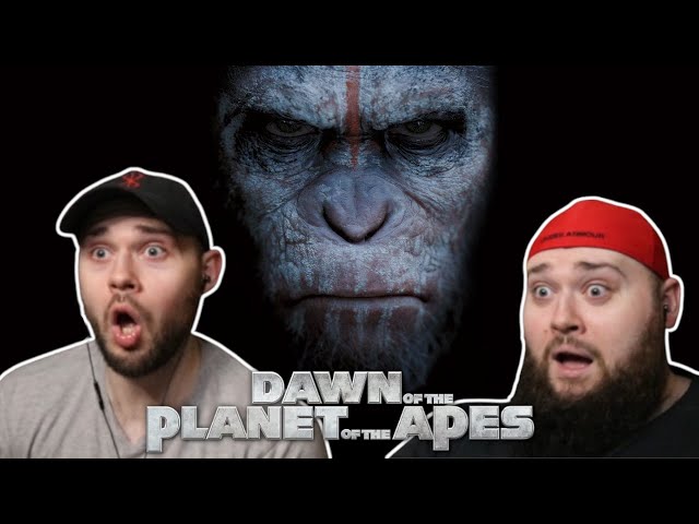 DAWN OF THE PLANET OF THE APES (2014) TWIN BROTHERS FIRST TIME WATCHING MOVIE REACTION!