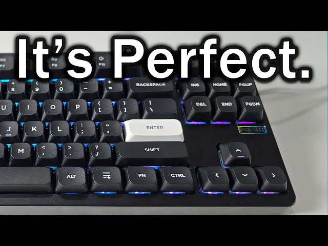 Can you find a Keyboard that has better THOCK?