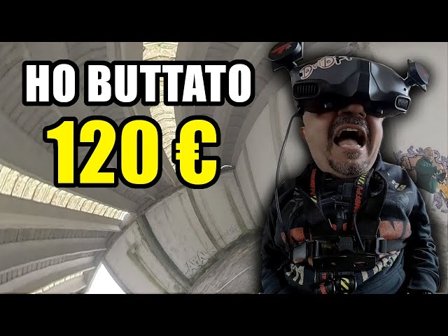 HO BUTTATO 120 EURO DI ELICHE IN 30 MINUTI CON IL MIO DRONE FPV